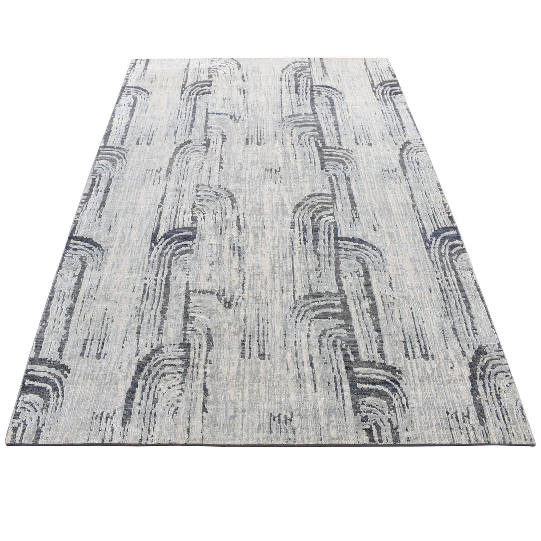 Handmade rugs, Carpet Culture Rugs, Rugs NYC, Hand Knotted Modern Area Rug > Design# CCSR80768 > Size: 5'-0" x 7'-1"