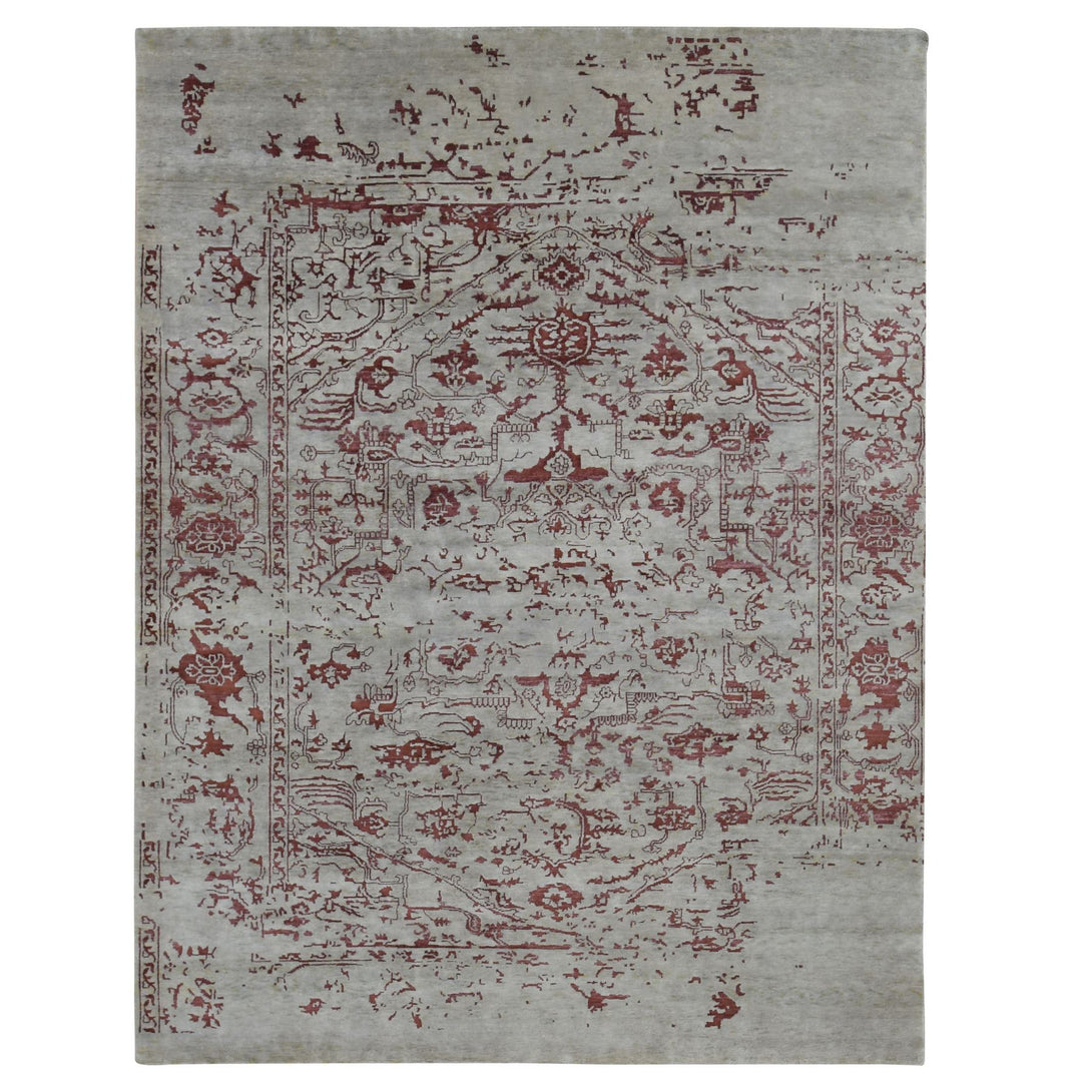 Handmade rugs, Carpet Culture Rugs, Rugs NYC, Hand Knotted Modern Area Rug > Design# CCSR80822 > Size: 9'-0" x 11'-9"
