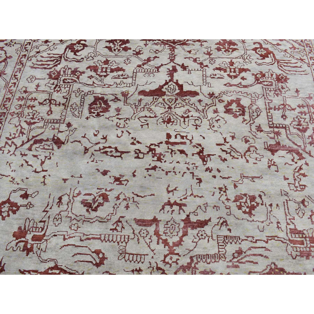 Handmade rugs, Carpet Culture Rugs, Rugs NYC, Hand Knotted Modern Area Rug > Design# CCSR80822 > Size: 9'-0" x 11'-9"