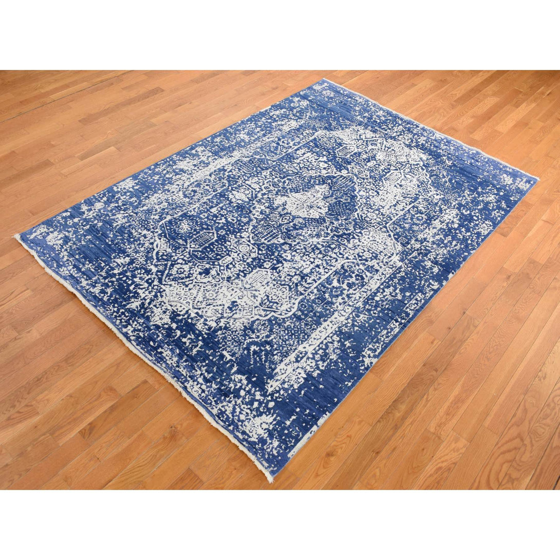 Handmade rugs, Carpet Culture Rugs, Rugs NYC, Hand Knotted Modern Area Rug > Design# CCSR80828 > Size: 6'-0" x 8'-9"