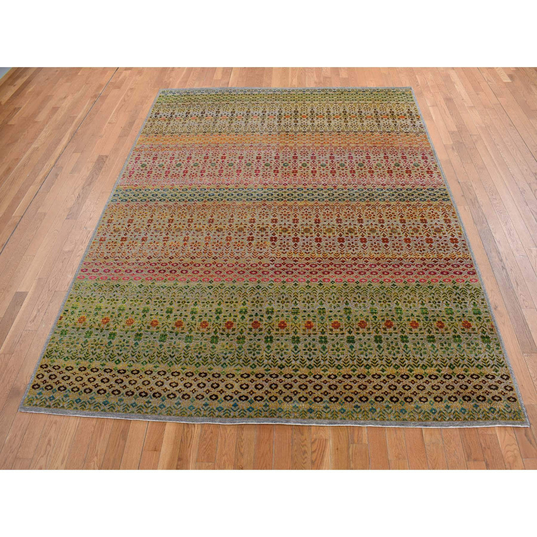 Handmade rugs, Carpet Culture Rugs, Rugs NYC, Hand Knotted Modern Area Rug > Design# CCSR80837 > Size: 8'-0" x 10'-0"