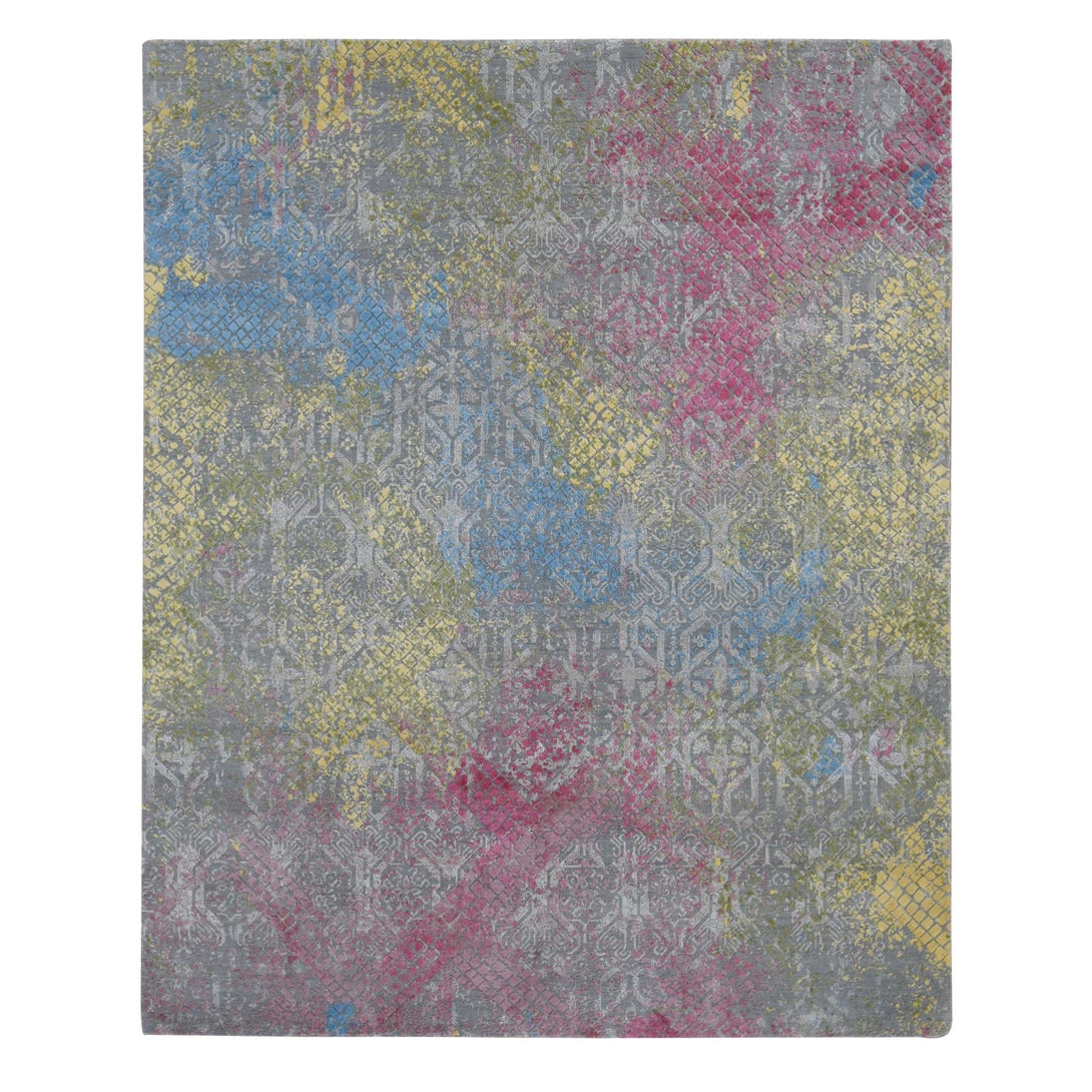 Handmade rugs, Carpet Culture Rugs, Rugs NYC, Hand Knotted Modern Area Rug > Design# CCSR80845 > Size: 8'-0" x 10'-0"