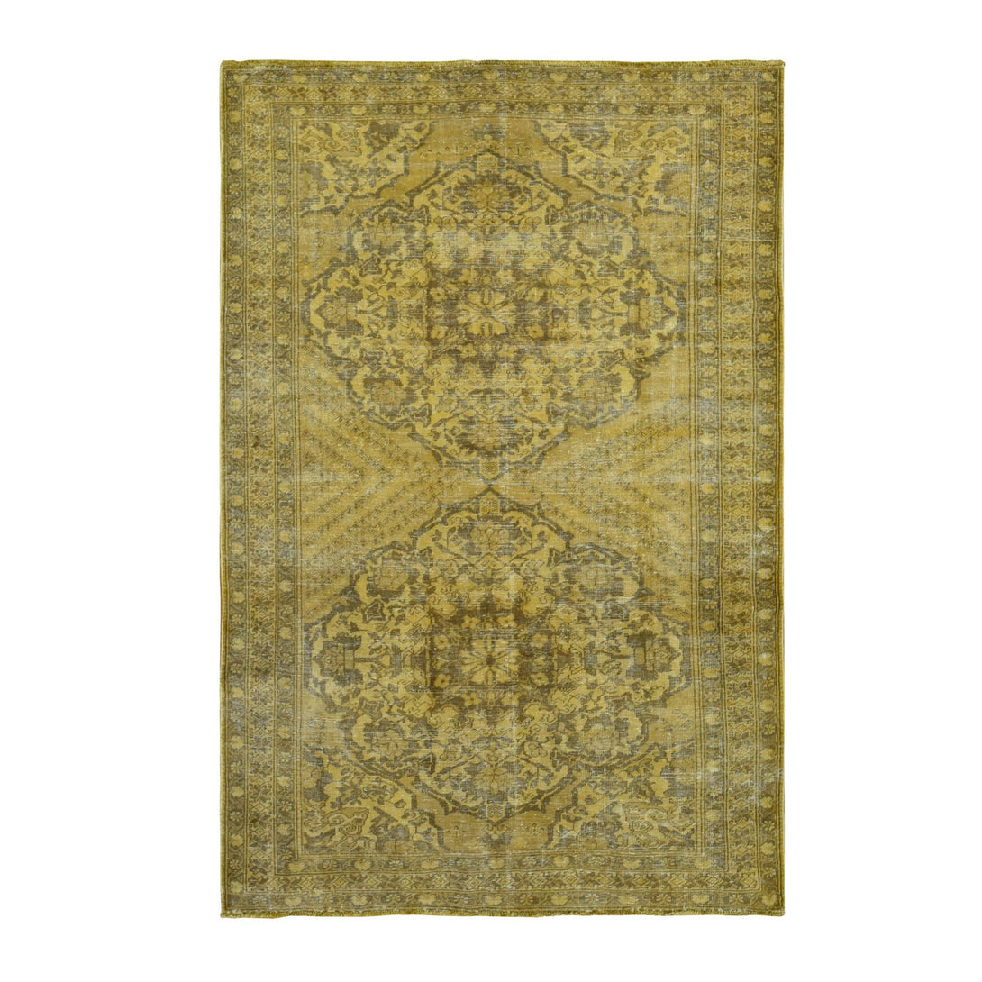 Handmade rugs, Carpet Culture Rugs, Rugs NYC, Hand Knotted Overdyed Area Rug > Design# CCSR80855 > Size: 6'-5" x 9'-10"