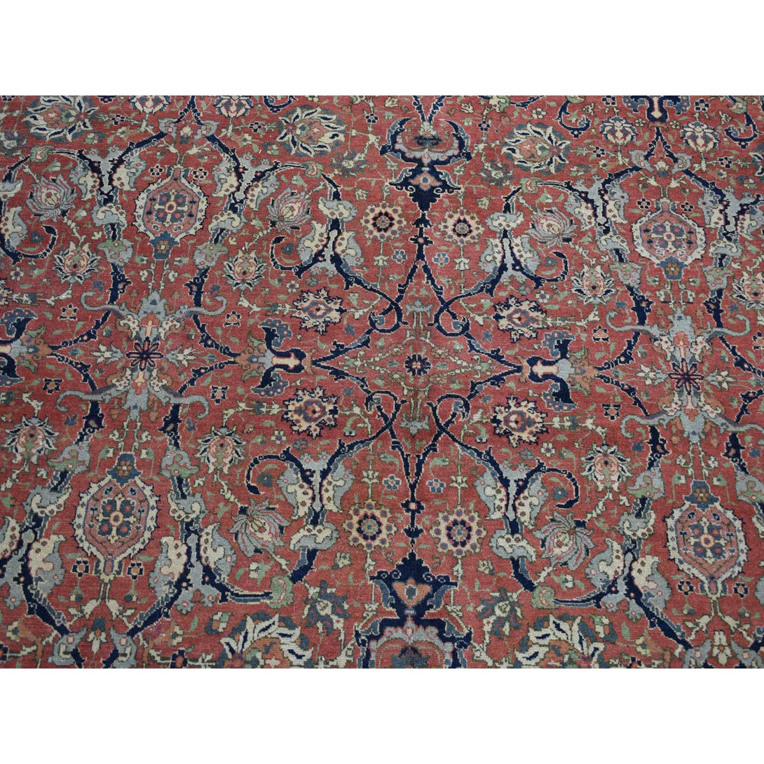Handmade rugs, Carpet Culture Rugs, Rugs NYC, Hand Knotted Antique Persian Area Rug > Design# CCSR80865 > Size: 8'-4" x 11'-0"