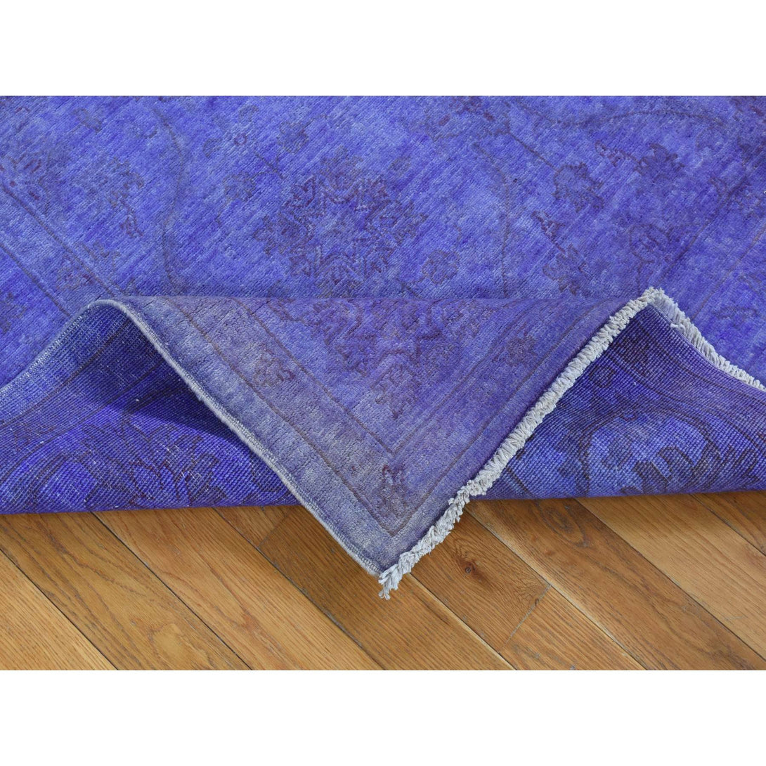 Handmade rugs, Carpet Culture Rugs, Rugs NYC, Hand Knotted Overdyed Area Rug > Design# CCSR80871 > Size: 6'-8" x 8'-2"