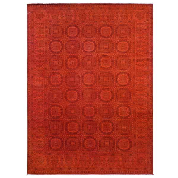 Handmade rugs, Carpet Culture Rugs, Rugs NYC, Hand Knotted Overdyed Area Rug > Design# CCSR80901 > Size: 9'-0" x 12'-2"