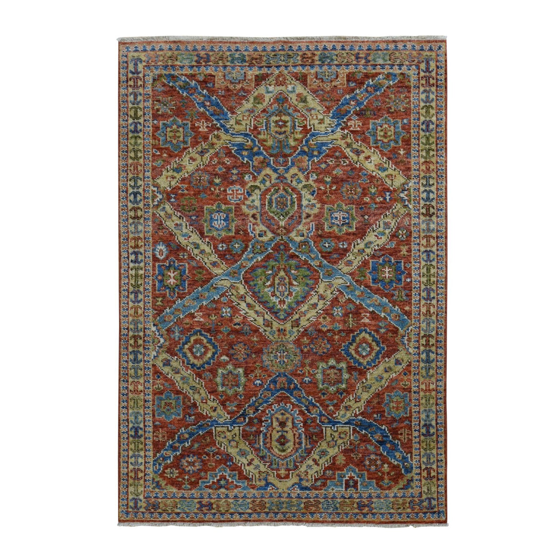 Handmade rugs, Carpet Culture Rugs, Rugs NYC, Hand Knotted Heriz Area Rug > Design# CCSR80906 > Size: 8'-0" x 9'-10"