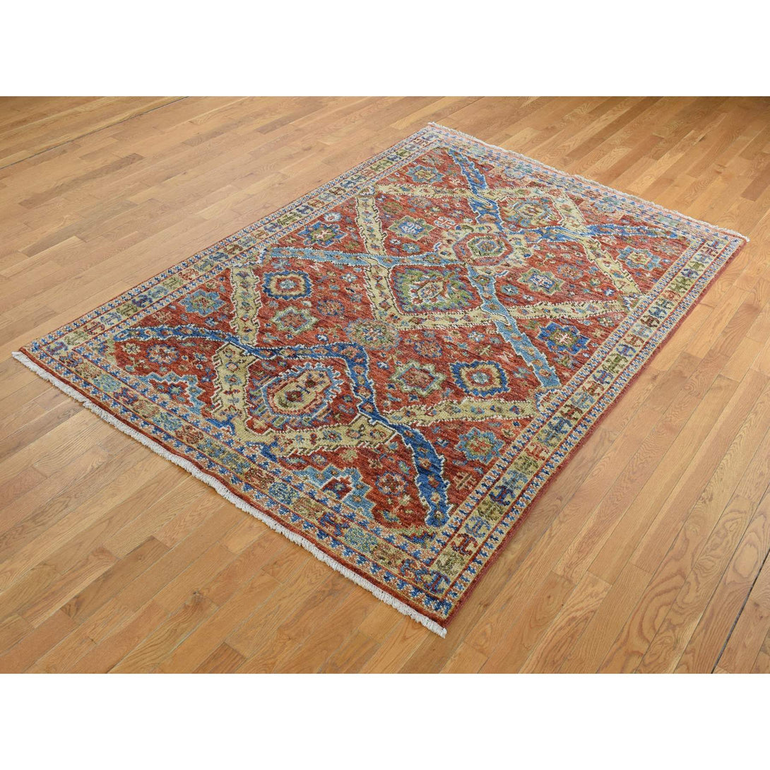 Handmade rugs, Carpet Culture Rugs, Rugs NYC, Hand Knotted Heriz Area Rug > Design# CCSR80906 > Size: 8'-0" x 9'-10"