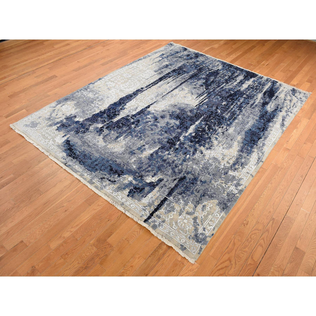 Handmade rugs, Carpet Culture Rugs, Rugs NYC, Hand Knotted Modern Area Rug > Design# CCSR80912 > Size: 8'-0" x 9'-9"