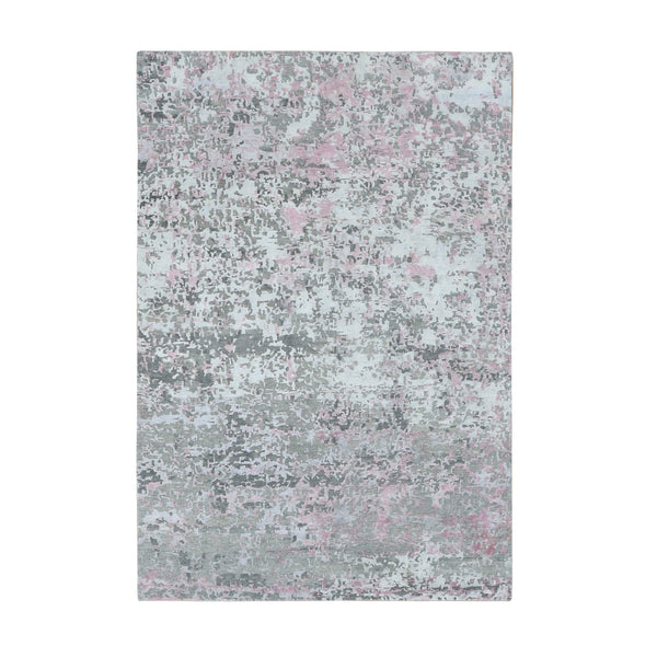 Hand Knotted Modern Area Rug > Design# CCSR80989 > Size: 5'-10" x 8'-9"
