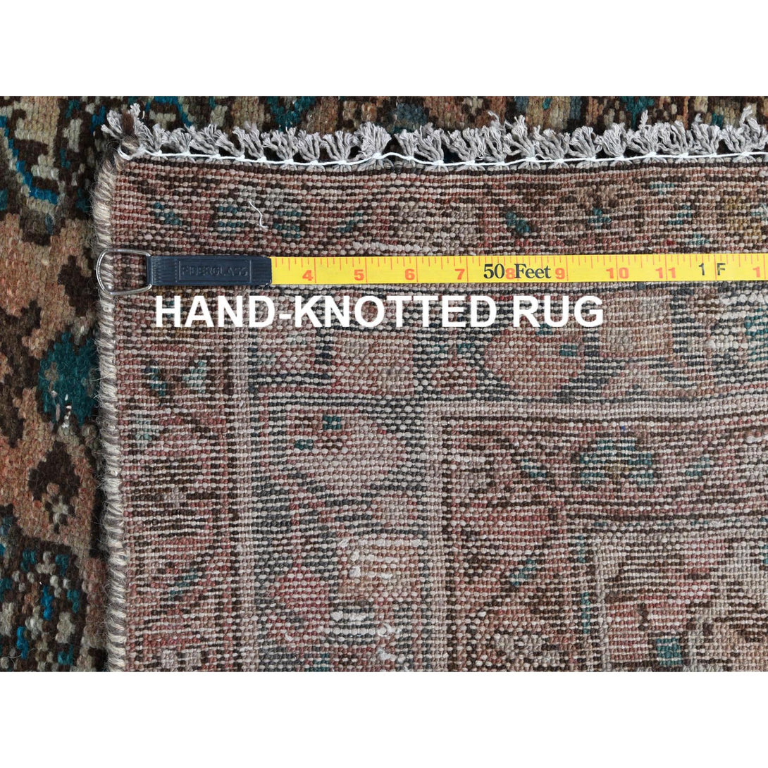 Handmade Overdyed & Vintage Area Rug > Design# CCSR81045 > Size: 3'-8" x 9'-7"