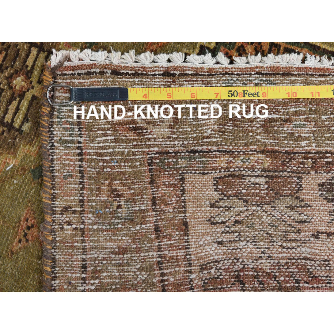 Handmade Overdyed & Vintage Area Rug > Design# CCSR81055 > Size: 3'-7" x 9'-7"