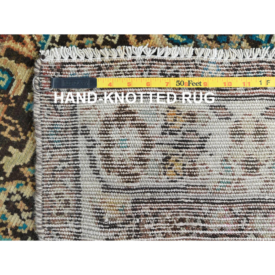 Handmade Overdyed & Vintage Area Rug > Design# CCSR81073 > Size: 3'-7" x 9'-10"