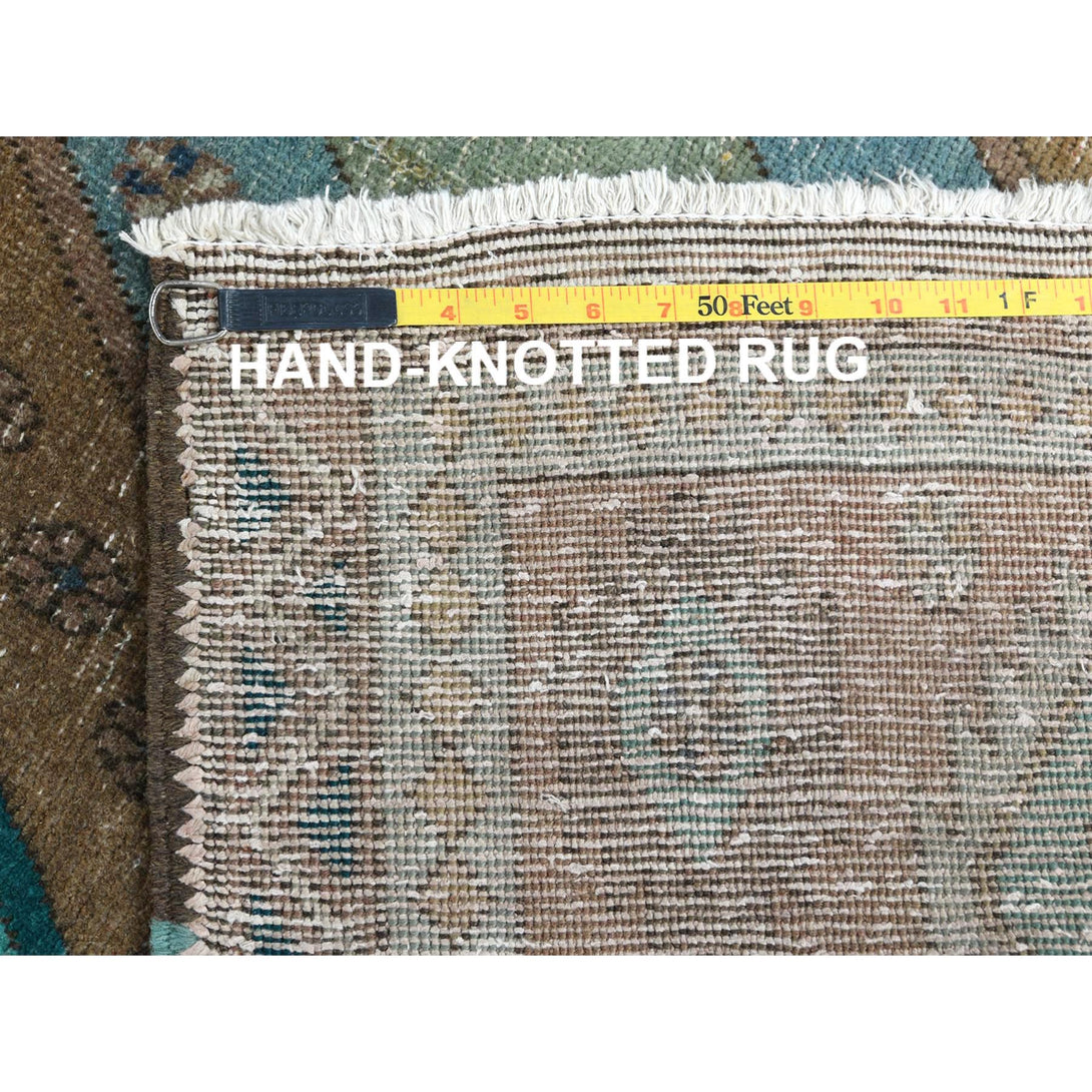 Handmade Overdyed & Vintage Area Rug > Design# CCSR81144 > Size: 3'-8" x 9'-9"