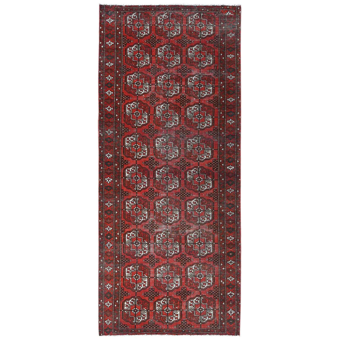 Hand Knotted Overdyed Rugs Area Rug > Design# CCSR81212 > Size: 3'-9" x 9'-2"