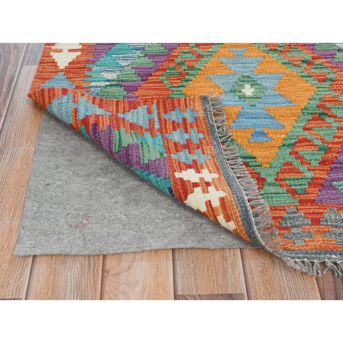 Handmade Flat Weave Runner > Design# CCSR81535 > Size: 2'-8" x 16'-0"