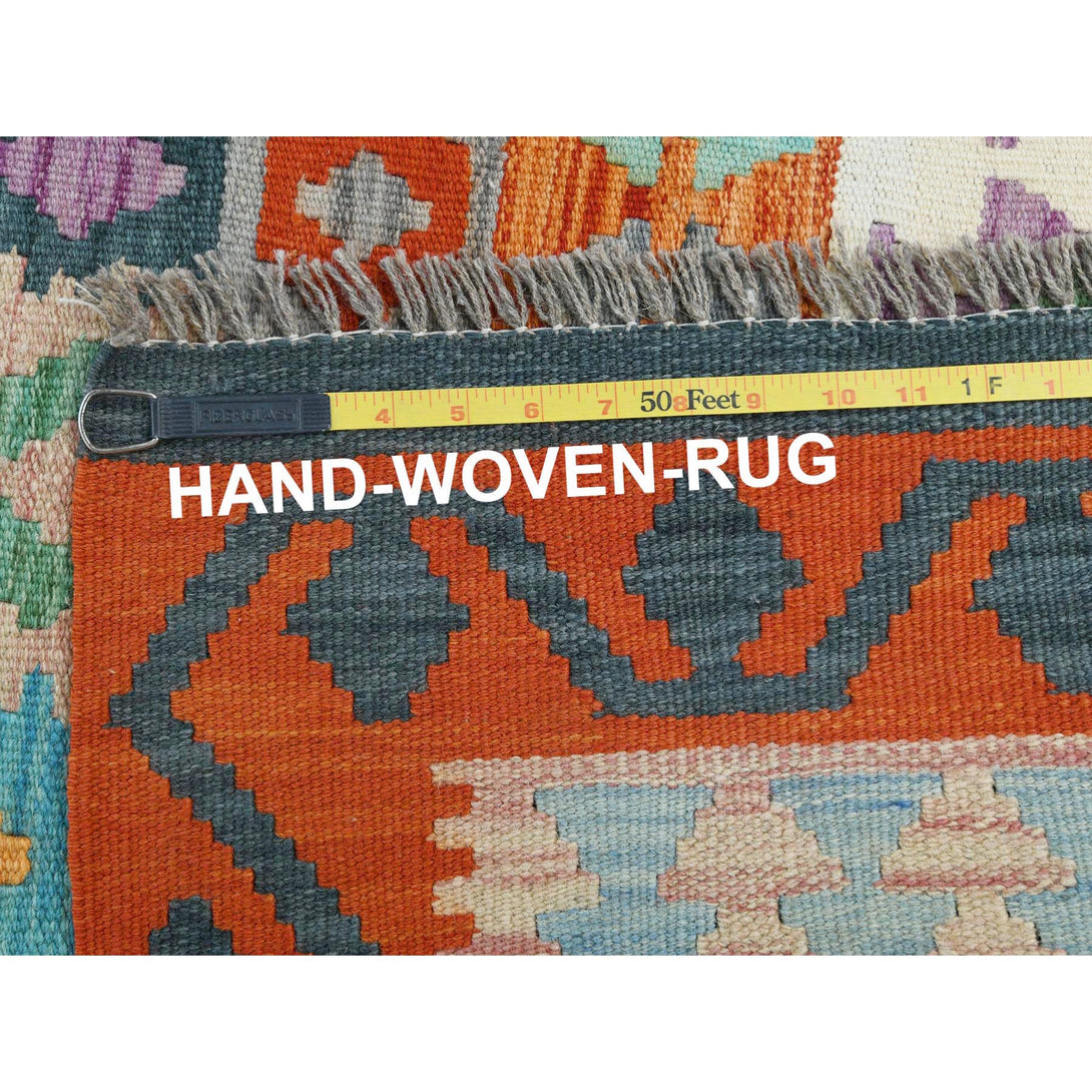 Handmade Flat Weave Area Rug > Design# CCSR81600 > Size: 9'-10" x 13'-2"