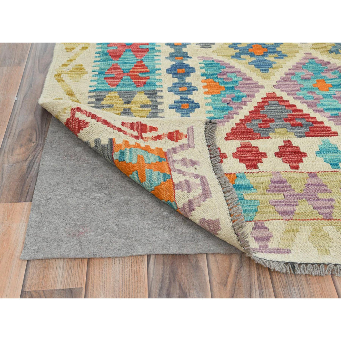Handmade Flat Weave Area Rug > Design# CCSR81791 > Size: 10'-2" x 12'-9"