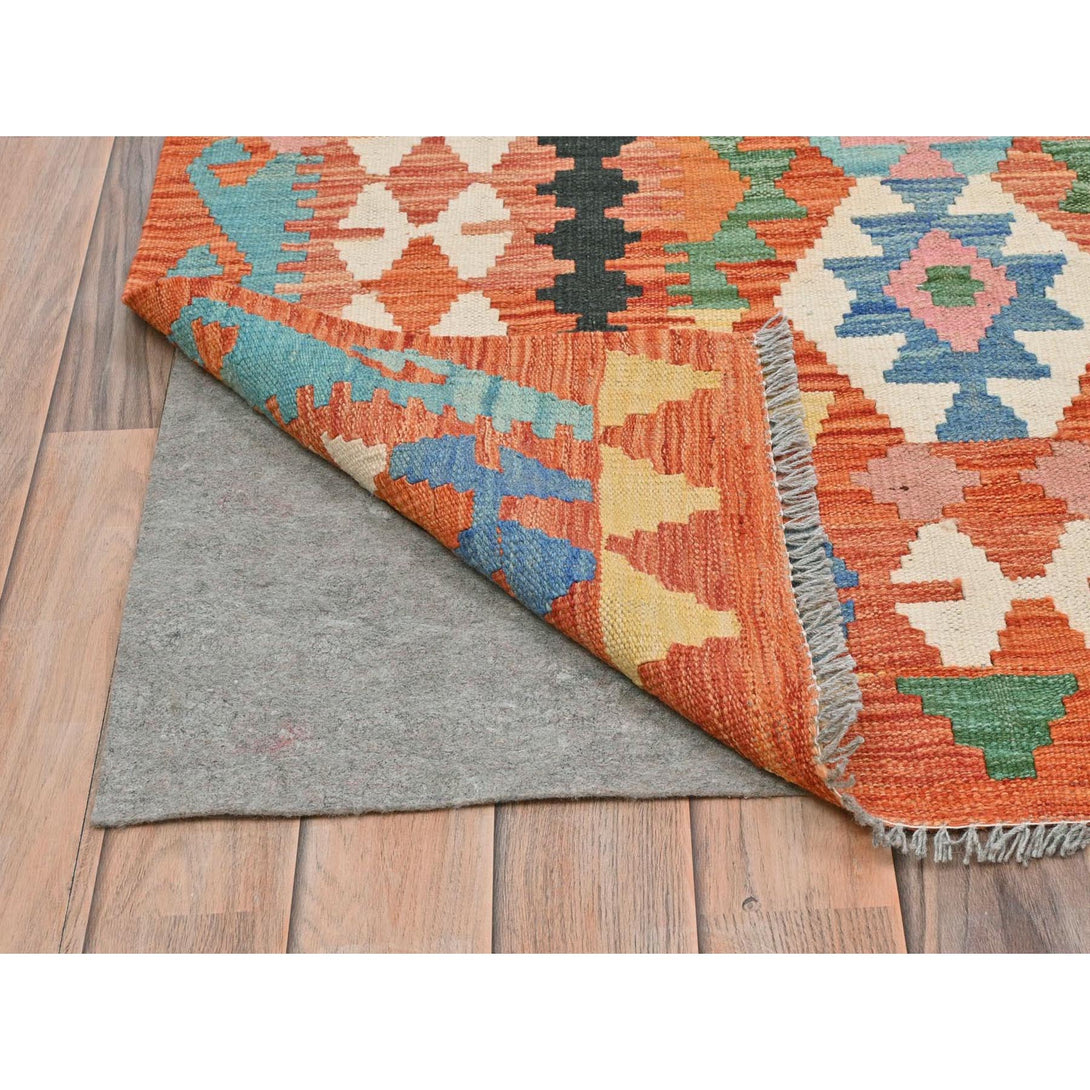 Handmade Flat Weave Area Rug > Design# CCSR81823 > Size: 9'-10" x 16'-1"
