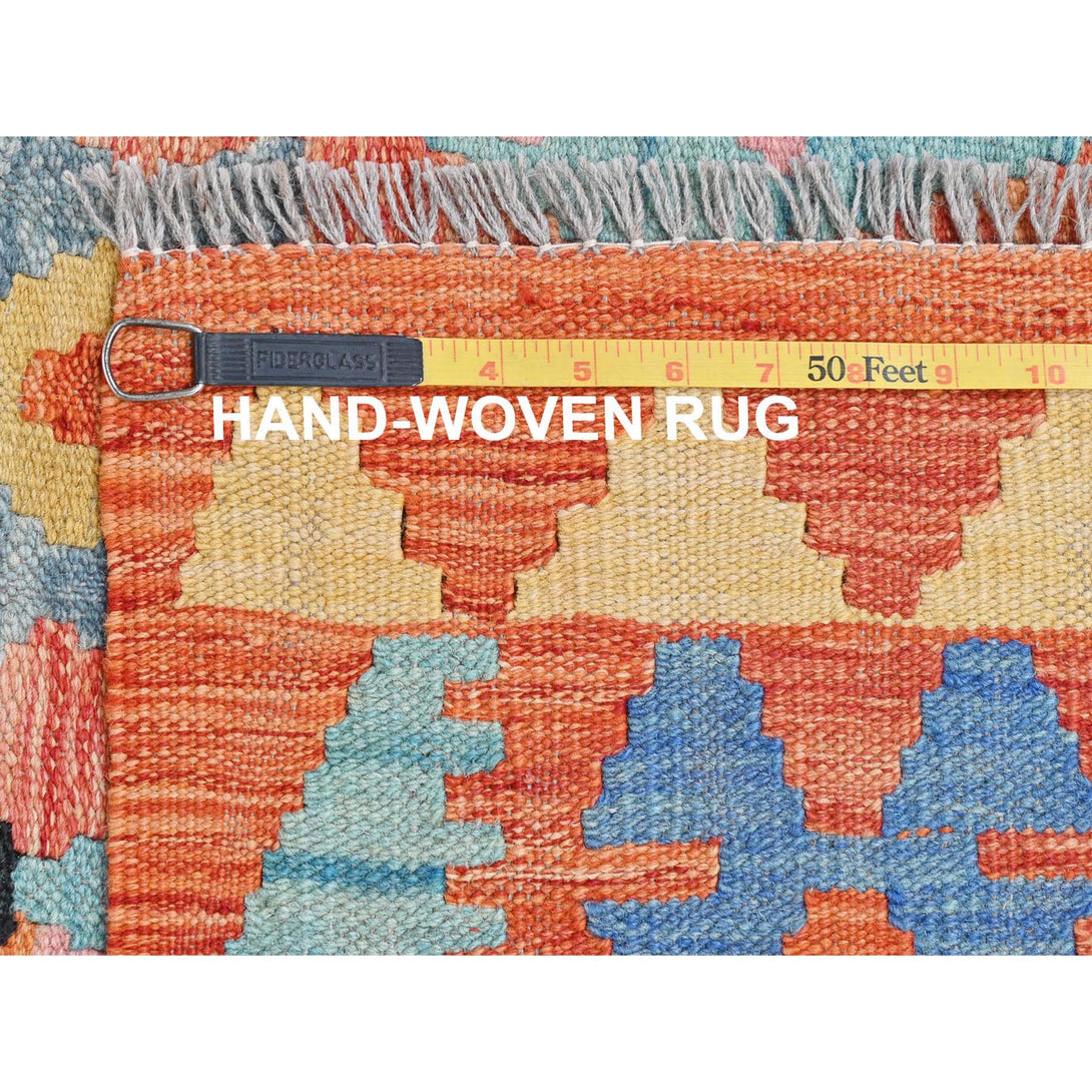 Handmade Flat Weave Area Rug > Design# CCSR81823 > Size: 9'-10" x 16'-1"