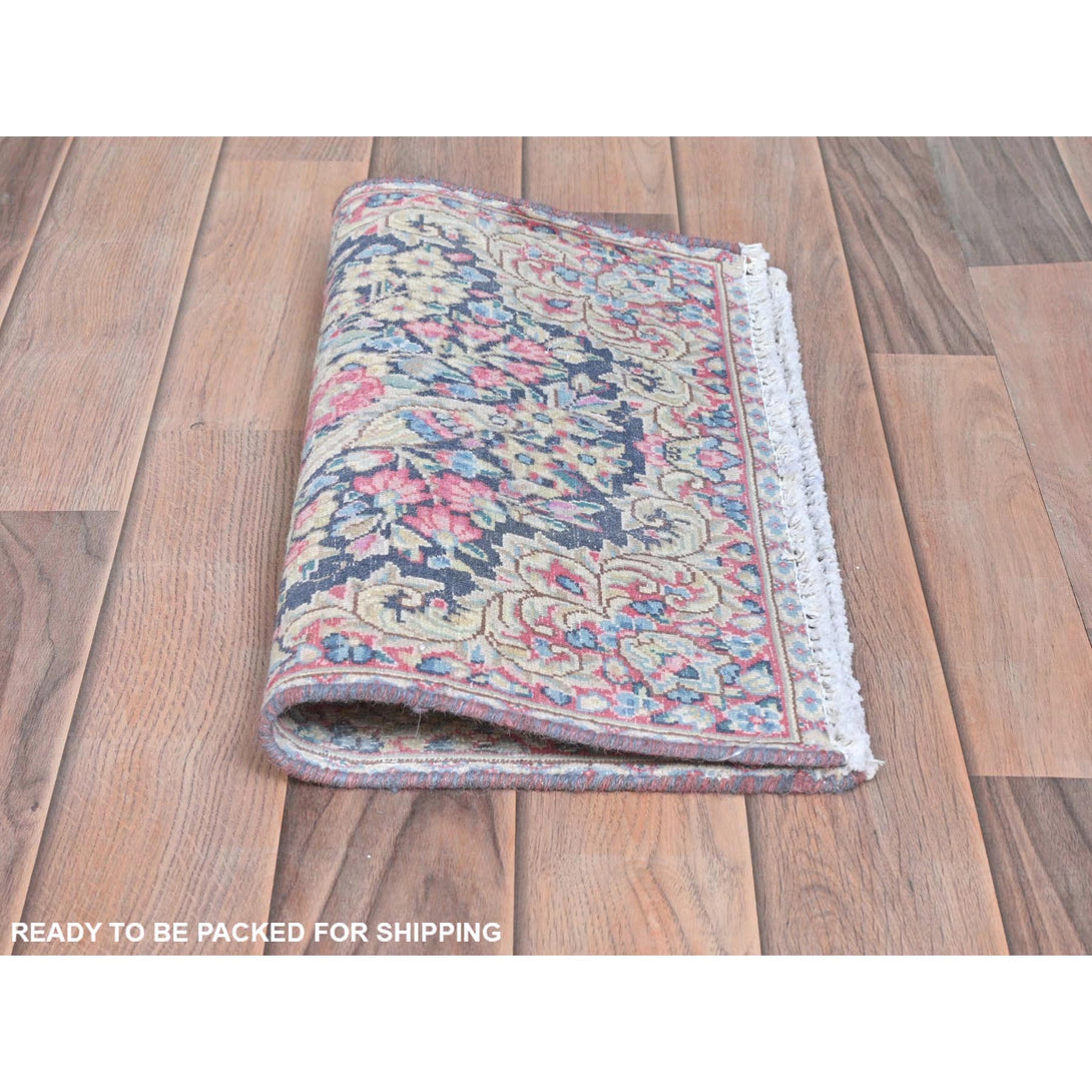 Handmade Overdyed & Vintage Doormat > Design# CCSR81949 > Size: 1'-8" x 1'-8"