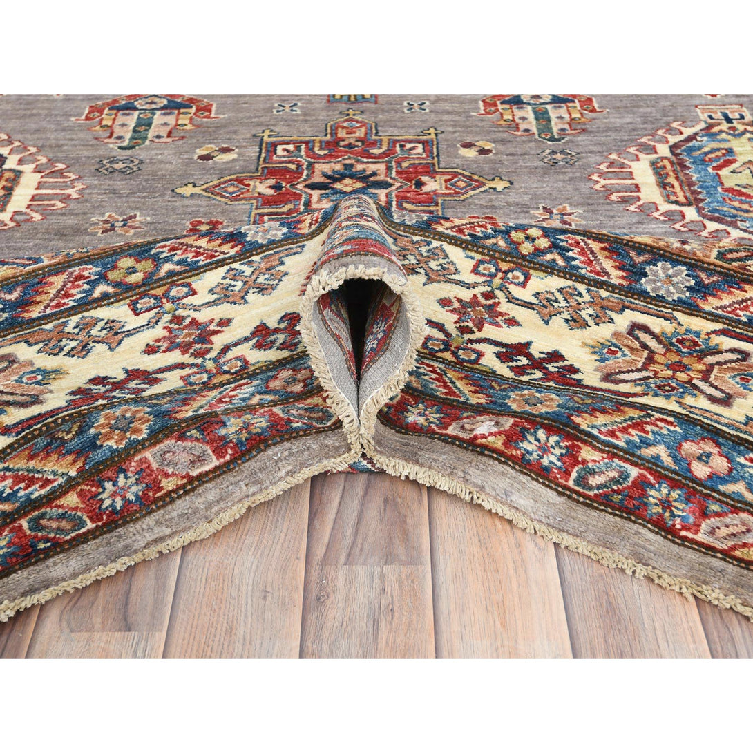 Handmade Kazak Area Rug > Design# CCSR82437 > Size: 9'-7" x 9'-9"