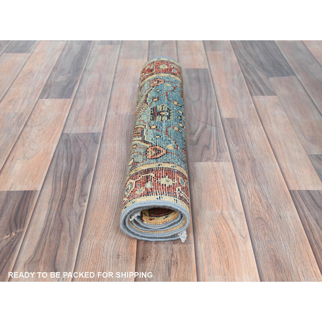 Handmade Heriz Doormat > Design# CCSR82624 > Size: 1'-10" x 2'-9"