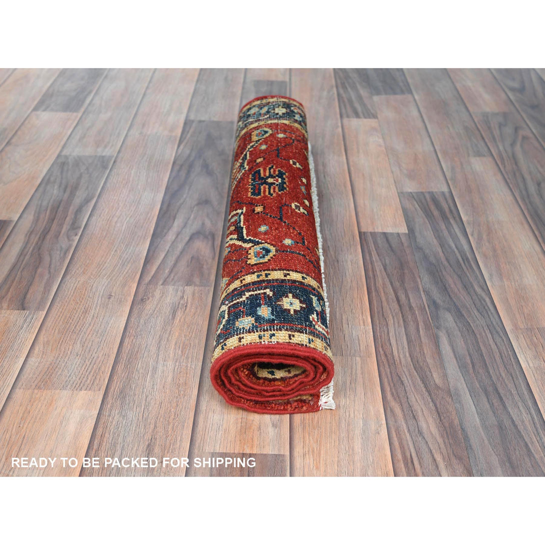Handmade Heriz Doormat > Design# CCSR82631 > Size: 2'-0" x 2'-10"
