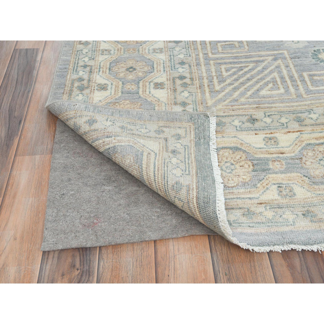 Handmade rugs, Carpet Culture Rugs, Rugs NYC, Hand Knotted Oushak And Peshawar Area Rug > Design# CCSR82702 > Size: 9'-1" x 12'-0"
