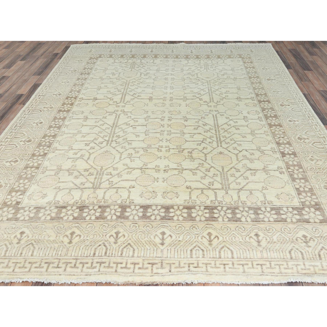 Handmade rugs, Carpet Culture Rugs, Rugs NYC, Hand Knotted Oushak And Peshawar Area Rug > Design# CCSR82705 > Size: 8'-0" x 9'-7"