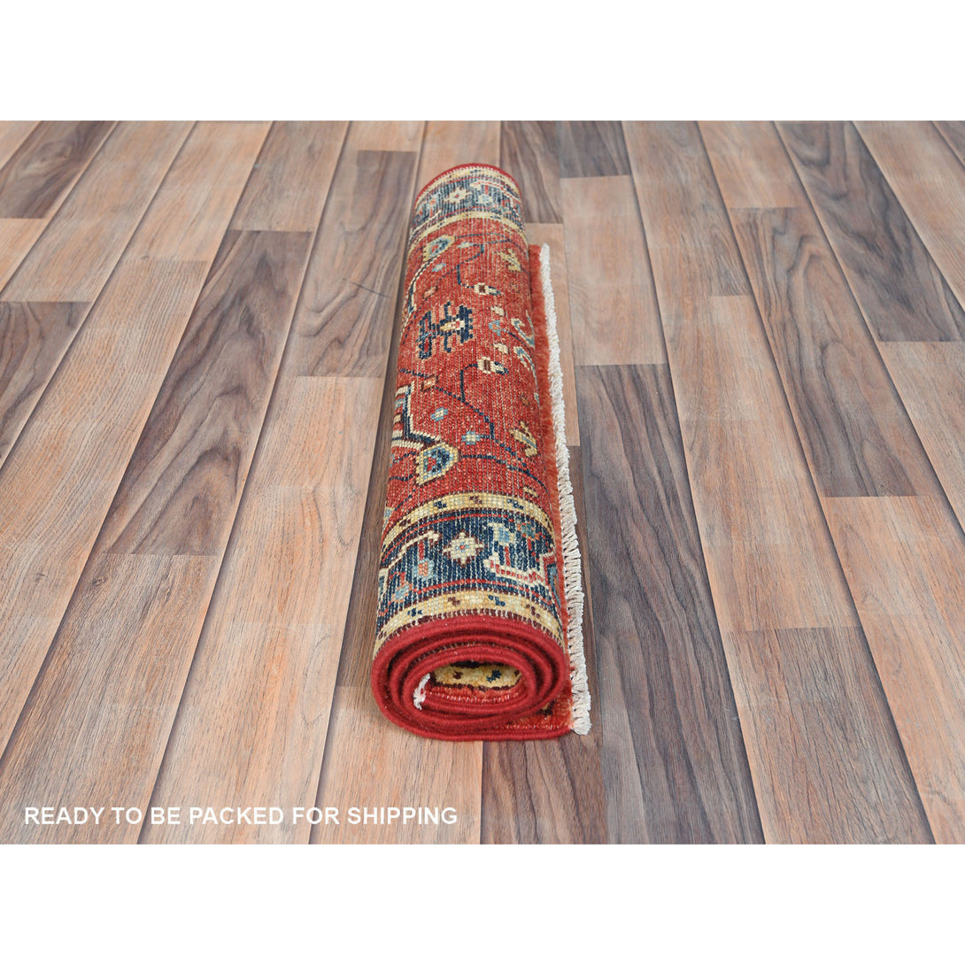 Handmade Heriz Doormat > Design# CCSR82857 > Size: 2'-1" x 2'-10"
