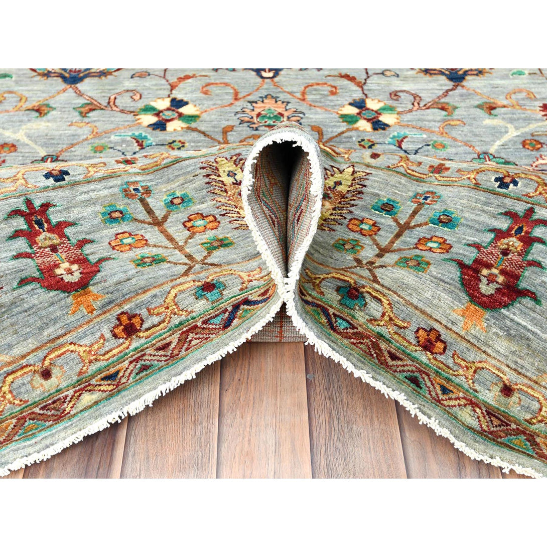 Handmade rugs, Carpet Culture Rugs, Rugs NYC, Hand Knotted Oushak And Peshawar Area Rug > Design# CCSR82883 > Size: 8'-10" x 12'-2"