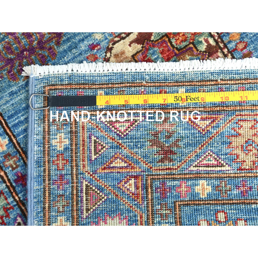 Handmade Kazak Runner > Design# CCSR82887 > Size: 2'-8" x 9'-10"
