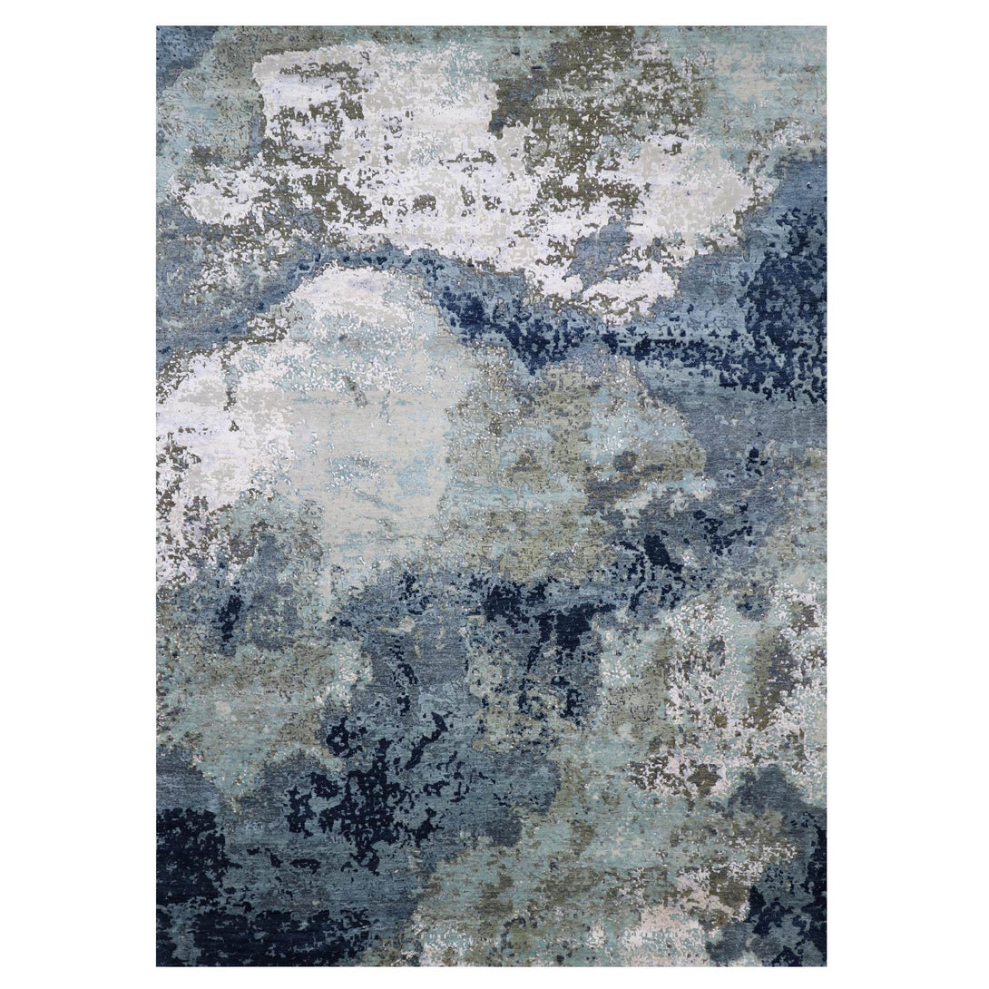Handmade rugs, Carpet Culture Rugs, Rugs NYC, Hand Knotted Modern Area Rug > Design# CCSR83001 > Size: 10'-1" x 14'-1"