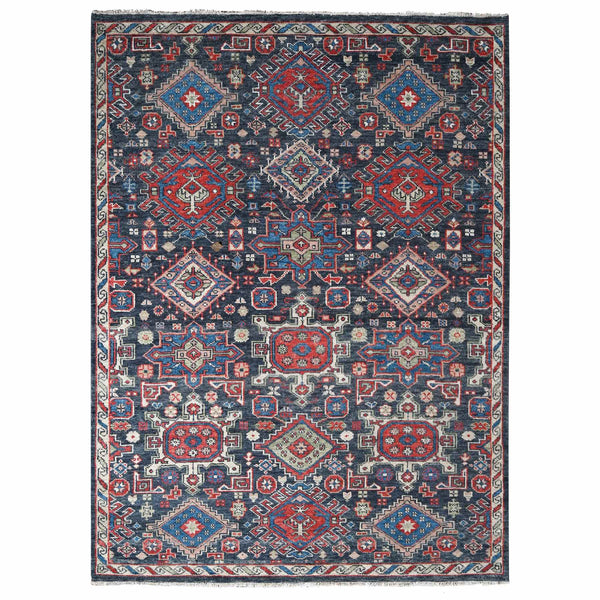 Handmade rugs, Carpet Culture Rugs, Rugs NYC, Hand Knotted Heriz Area Rug > Design# CCSR84376 > Size: 9'-0" x 11'-9"