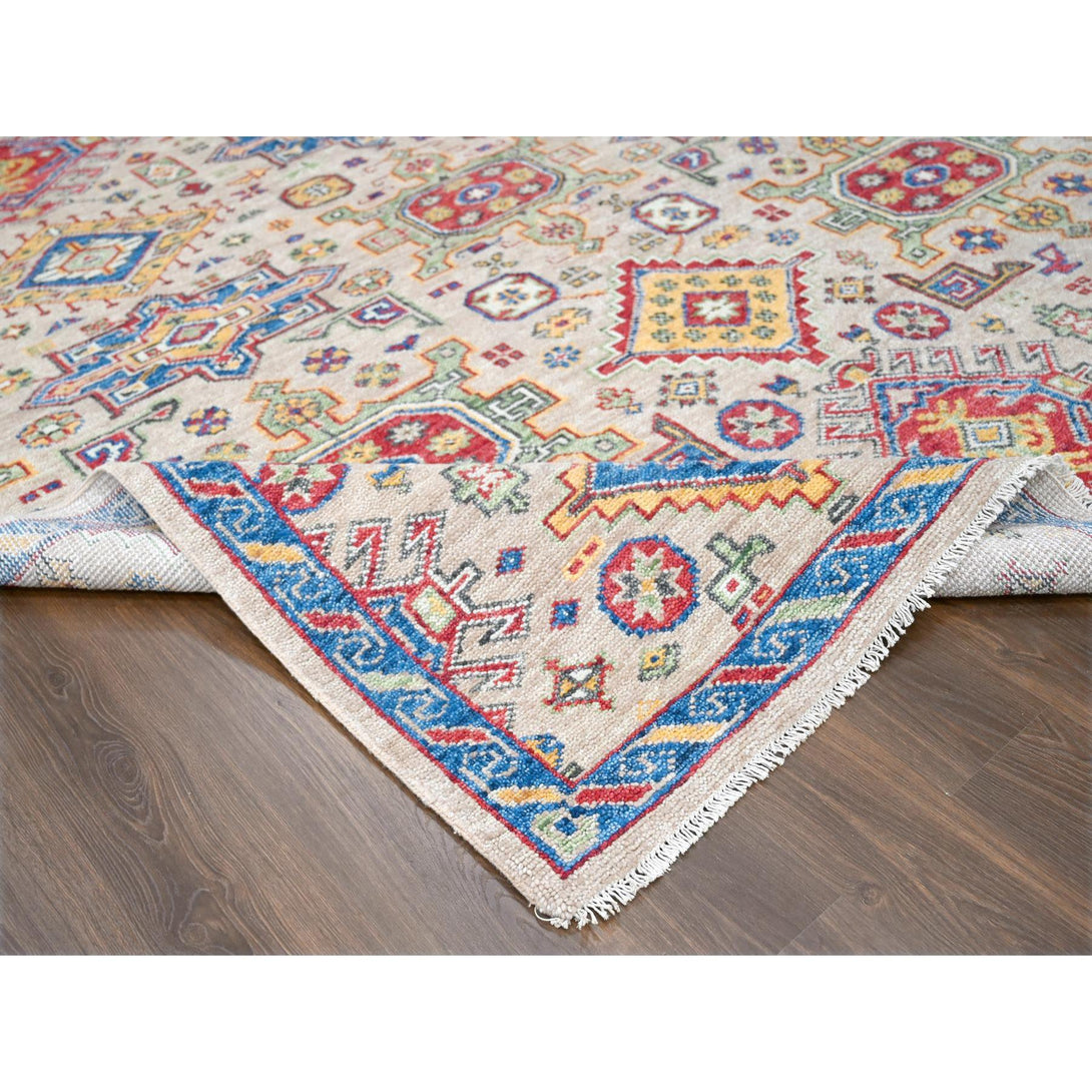 Handmade rugs, Carpet Culture Rugs, Rugs NYC, Hand Knotted Heriz Area Rug > Design# CCSR84388 > Size: 9'-0" x 11'-10"