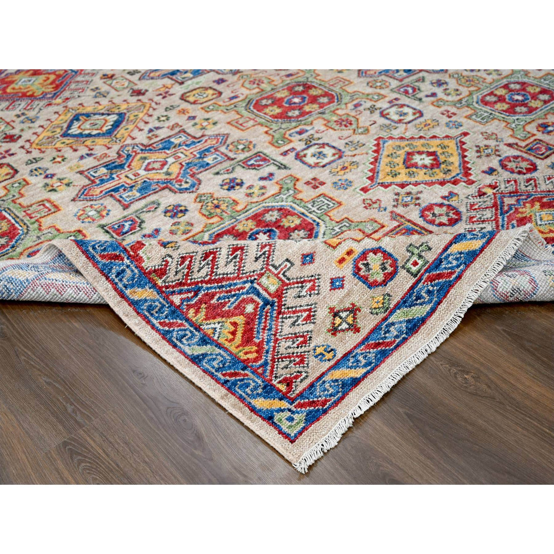 Handmade rugs, Carpet Culture Rugs, Rugs NYC, Hand Knotted Heriz Area Rug > Design# CCSR84399 > Size: 9'-10" x 13'-10"