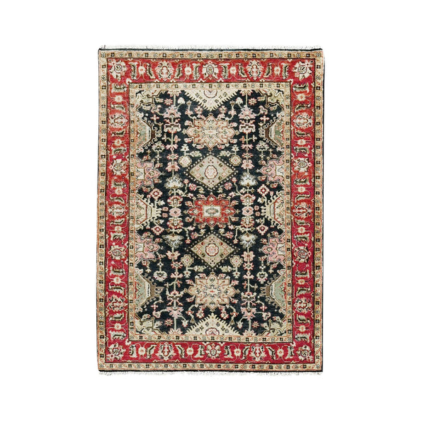 Handmade rugs, Carpet Culture Rugs, Rugs NYC, Hand Knotted Heriz Area Rug > Design# CCSR84404 > Size: 4'-2" x 6'-0"