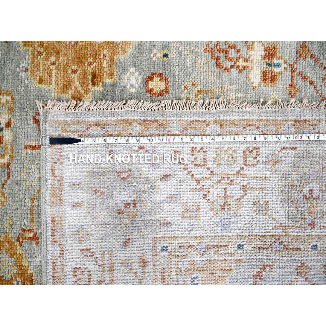 Handmade rugs, Carpet Culture Rugs, Rugs NYC, Hand Knotted Oushak And Peshawar Area Rug > Design# CCSR84406 > Size: 6'-1" x 8'-10"