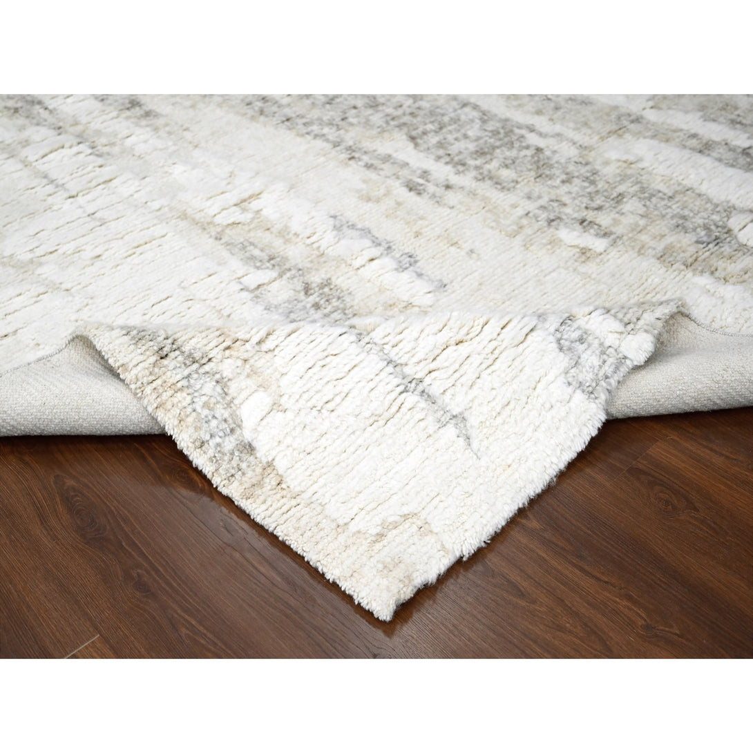 Handmade rugs, Carpet Culture Rugs, Rugs NYC, Hand Knotted Modern Area Rug > Design# CCSR84430 > Size: 9'-0" x 11'-9"