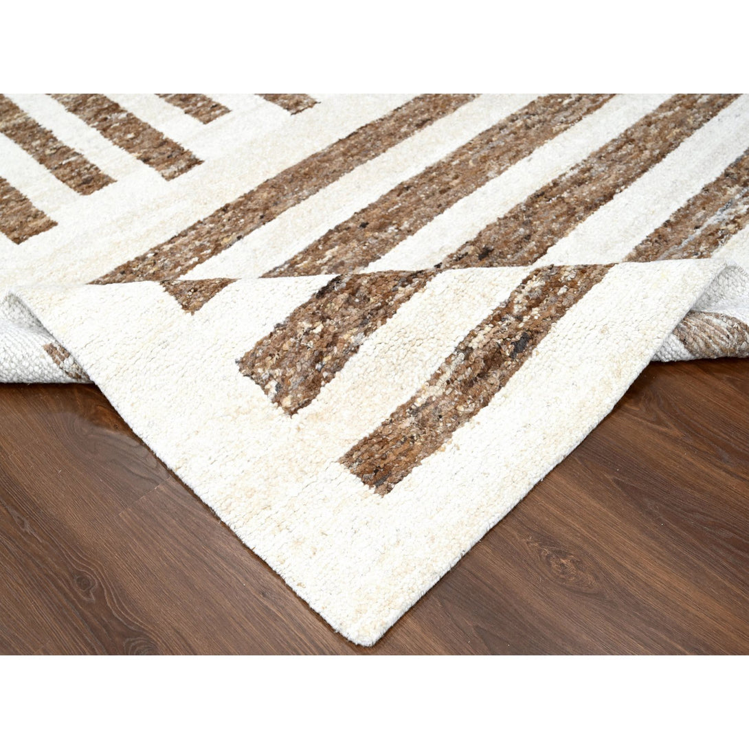 Handmade rugs, Carpet Culture Rugs, Rugs NYC, Hand Knotted Modern Area Rug > Design# CCSR84439 > Size: 9'-2" x 11'-10"
