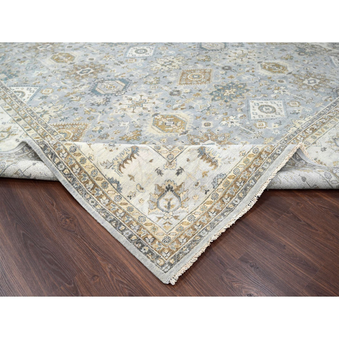 Hand Knotted Decorative Rugs Area Rug > Design# CCSR84459 > Size: 12'-2" x 17'-11"