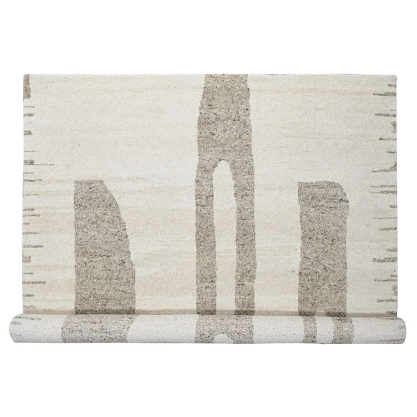 Hand Knotted Modern Area Rug > Design# CCSR84461 > Size: 12'-1" x 14'-9"