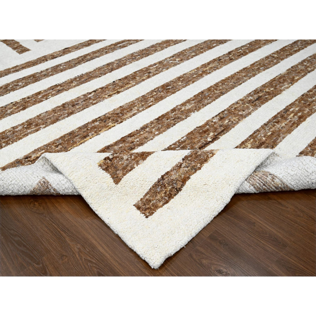 Hand Knotted Modern Area Rug > Design# CCSR84462 > Size: 12'-1" x 17'-9"