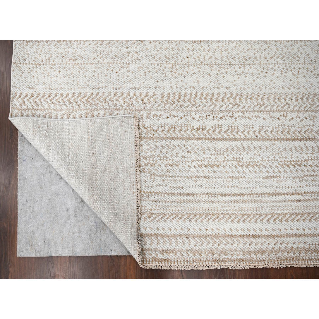 Hand Knotted Modern Area Rug > Design# CCSR84484 > Size: 9'-0" x 11'-10"