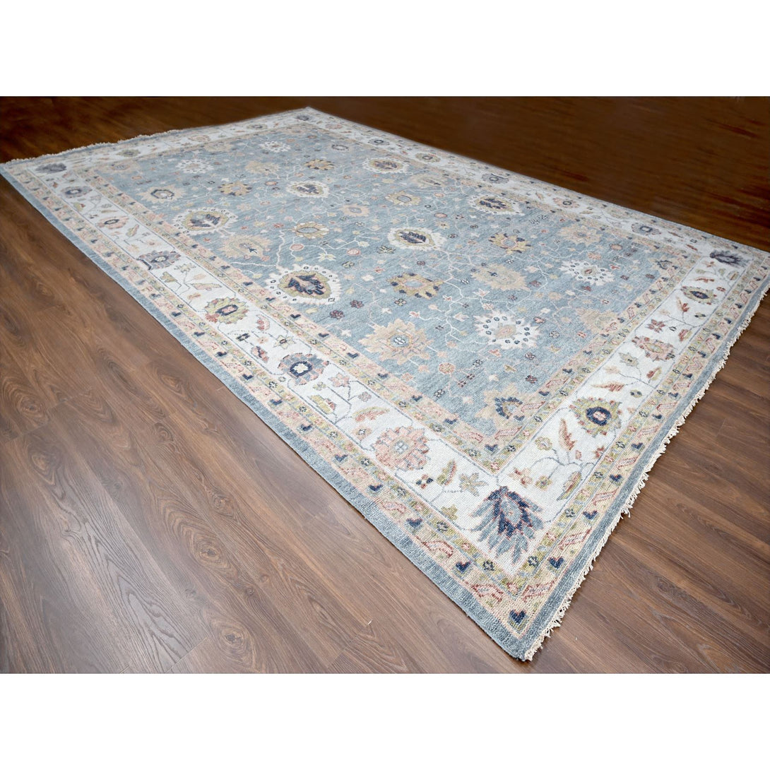 Hand Knotted Decorative Rugs Area Rug > Design# CCSR84487 > Size: 11'-11" x 17'-10"