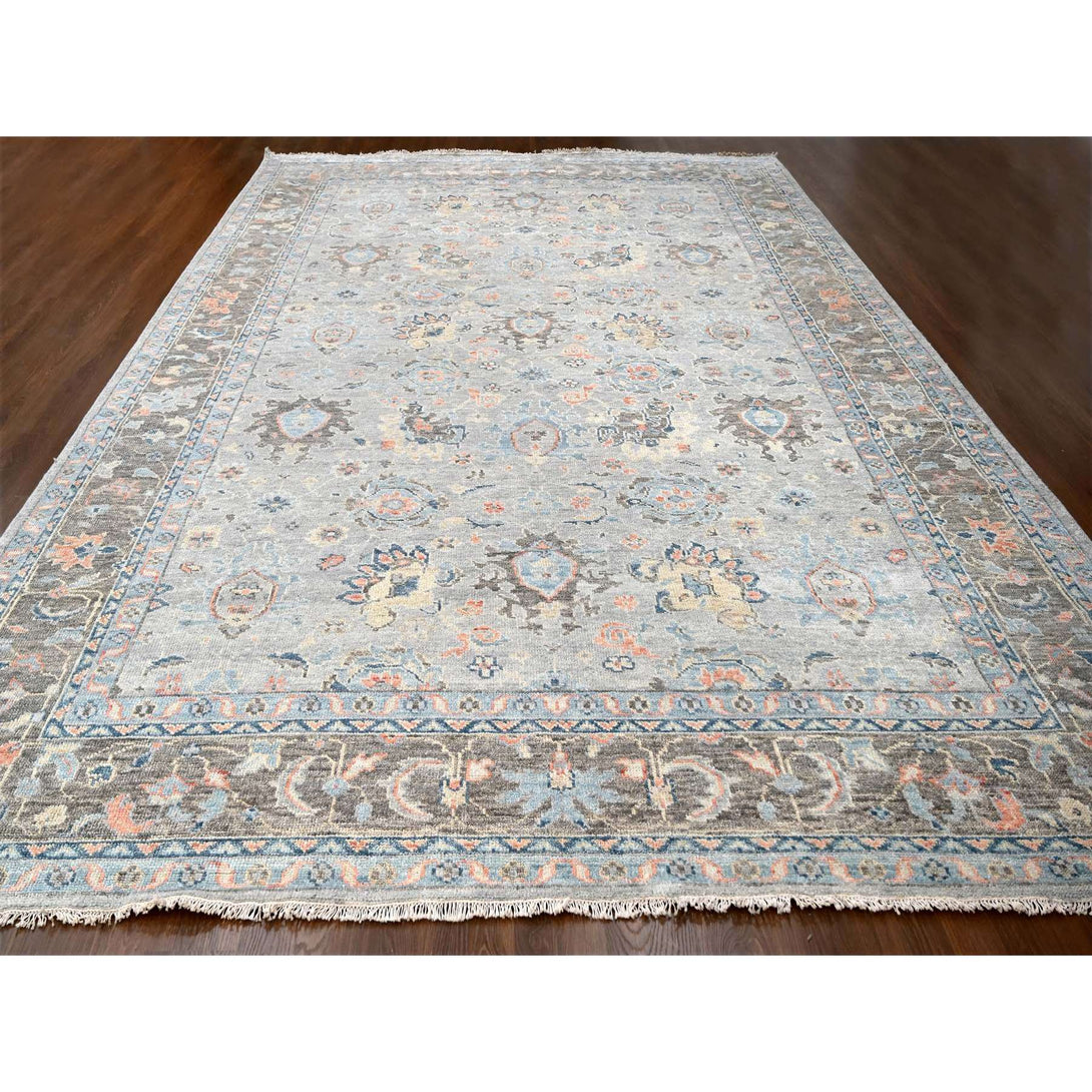 Hand Knotted Decorative Rugs Area Rug > Design# CCSR84491 > Size: 12'-0" x 17'-9"