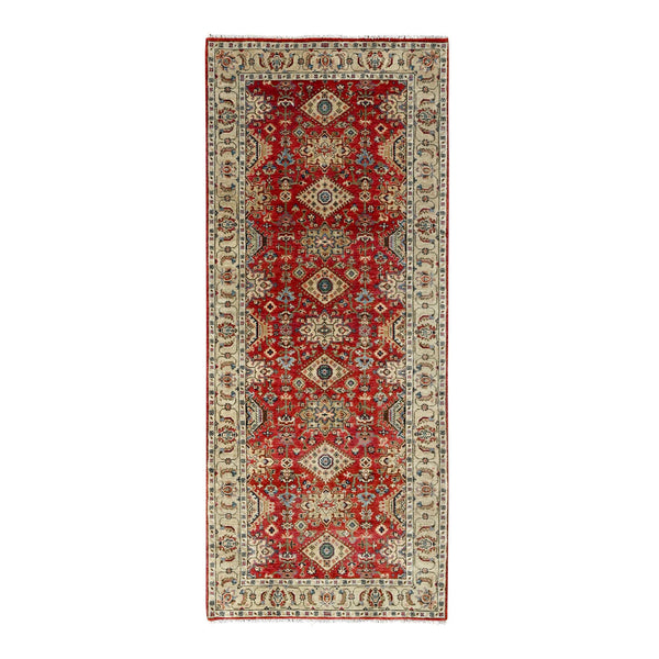 Hand Knotted Decorative Rugs Area Rug > Design# CCSR84500 > Size: 4'-1" x 9'-10"