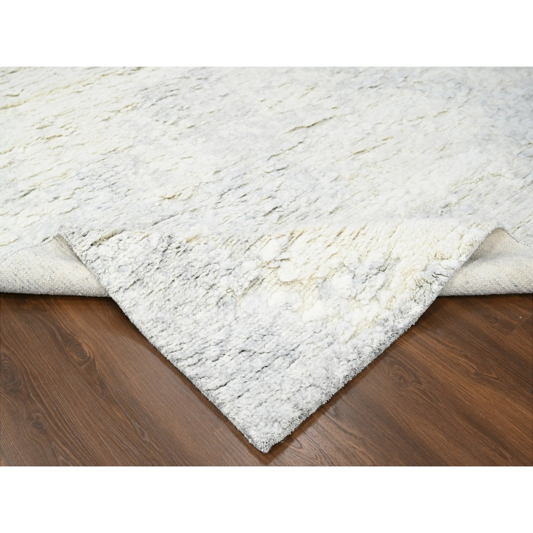 Hand Knotted Modern Area Rug > Design# CCSR84514 > Size: 9'-0" x 11'-8"