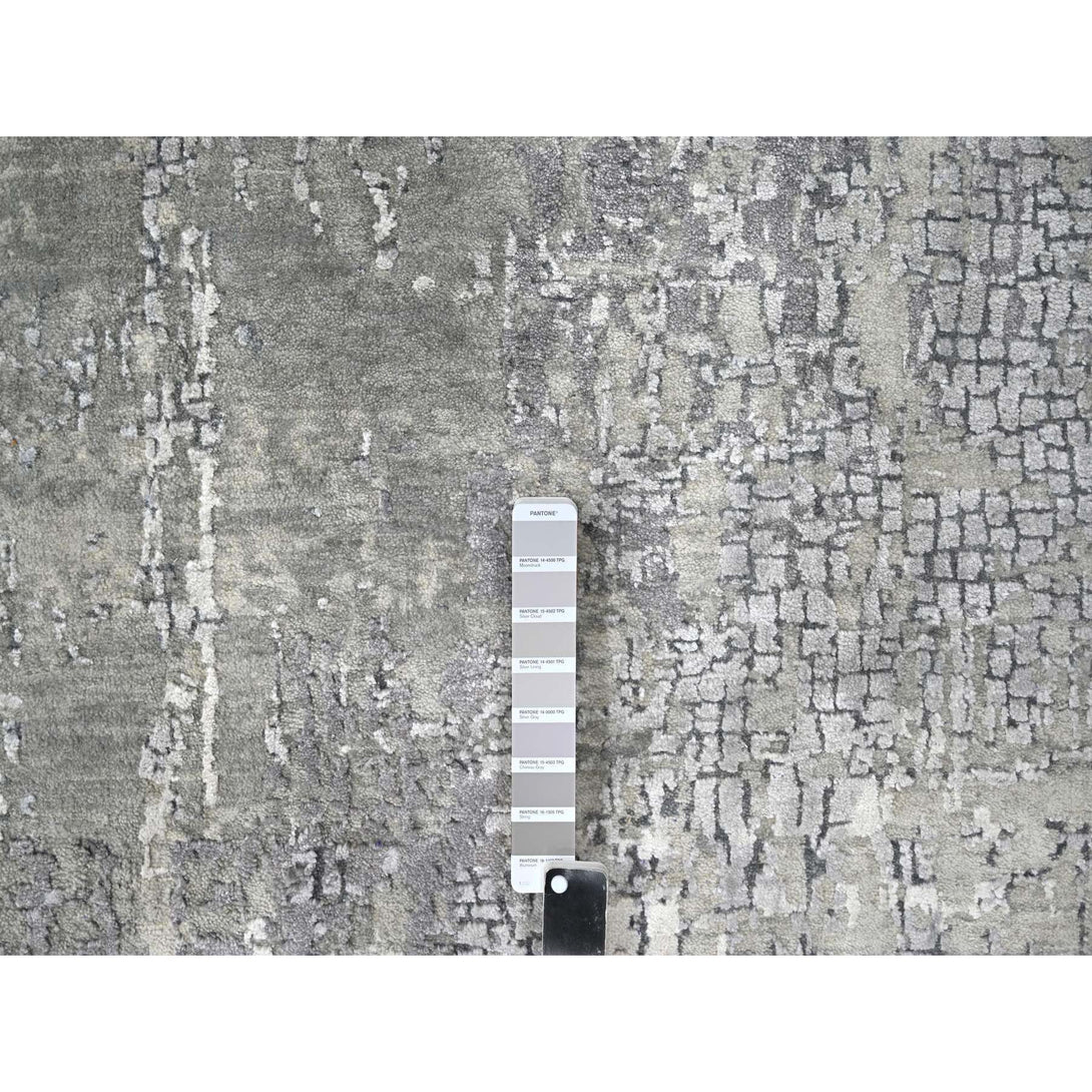 Hand Knotted Modern Area Rug > Design# CCSR84529 > Size: 8'-0" x 9'-10"